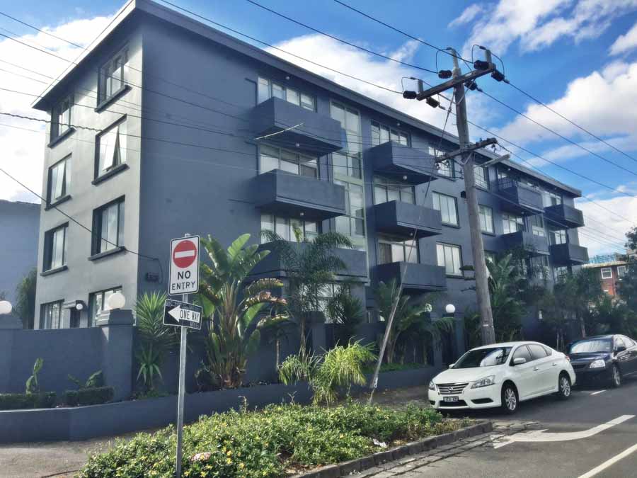 Apartment block in St Kilda