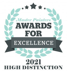 Master Painters Awards For Excellence 2021 High Distinction